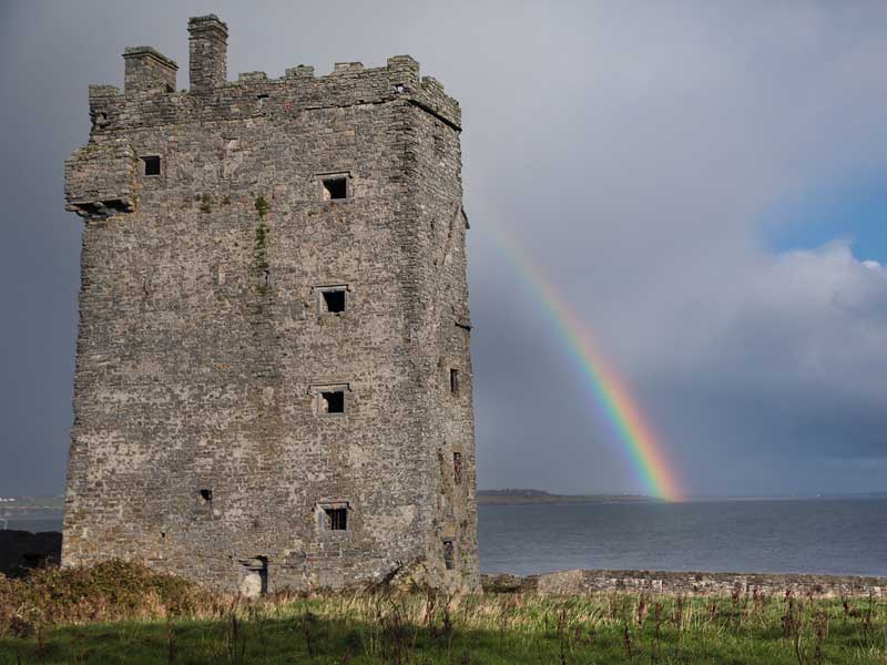 Wander around the grounds of Carrigaholt Castle